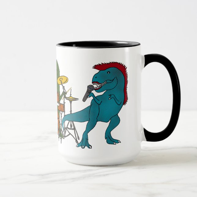 Caneca de café do grupo de rock de T-Rex (Direita)