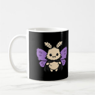 Caneca de café do Halloween da Mariposa Vampira