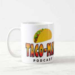 Caneca de café do homem do Taco