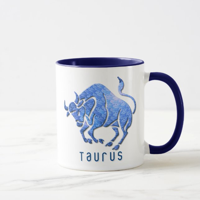 Caneca de café do horóscopo do Taurus (Direita)