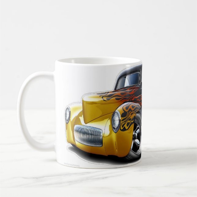 Caneca de café do hot rod (Esquerda)