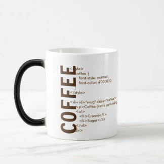 Caneca de café do HTML