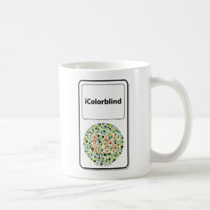 caneca de café do iColorblind