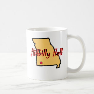 Caneca de café do inferno do Hillbilly