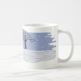 Caneca de café do inverno