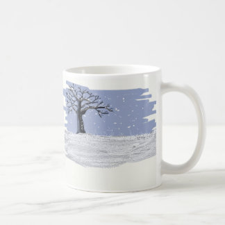 Caneca de café do inverno