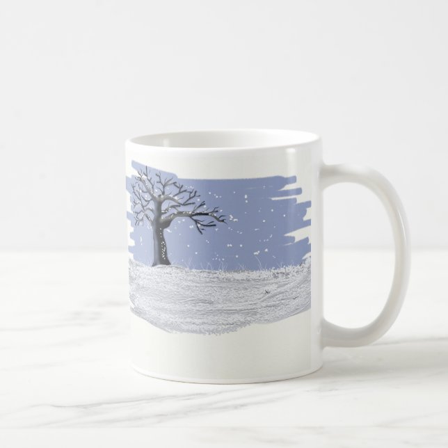 Caneca de café do inverno (Direita)