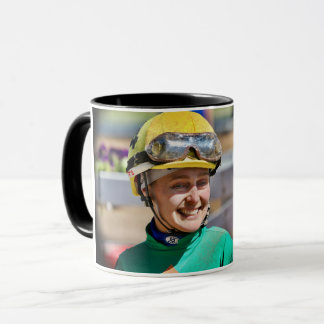 Caneca de café do jóquei Jackie Davis