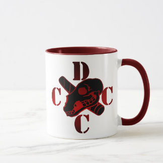 Caneca de café do logotipo de DCCC
