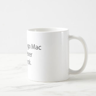 Caneca de café do Mac