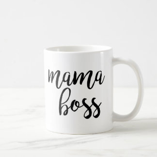 Caneca de café do Mama Chefe Tipografia