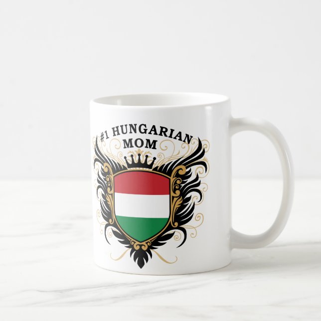 Caneca De Café Do "mamã húngara número um " (Direita)