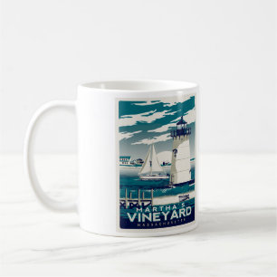 Caneca de café do Martha's Vineyard - tamanho 11o