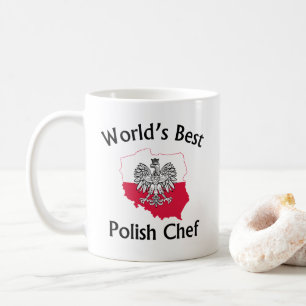 Caneca de Café do Melhor Chef Polonês do Mundo