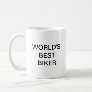 Caneca de café do melhor motociclista do mundo