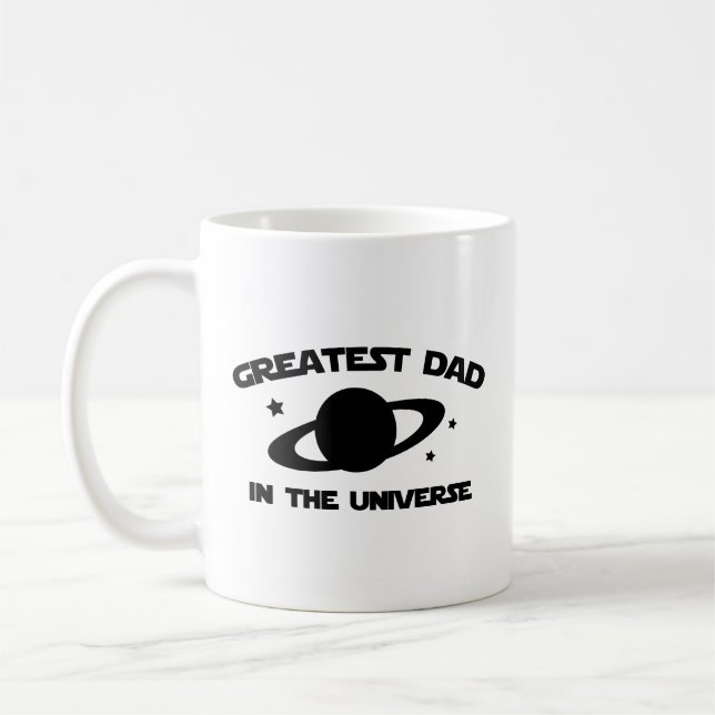 Caneca de Café do Melhor Pai do Universo (Esquerda)