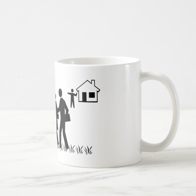 Caneca De Café Do meu gramado (Direita)
