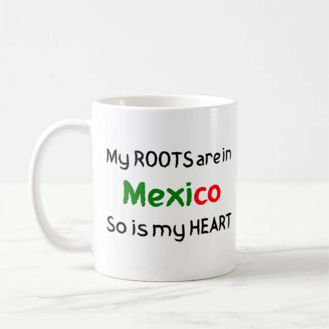 caneca de café do méxico (Esquerda)