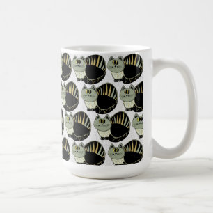 Caneca de café do motivo do gato