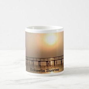 Caneca de café do nascer do sol de Bokeelia