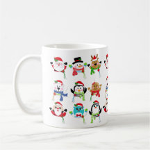 Caneca de café do Natal