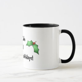 Caneca de café do Natal