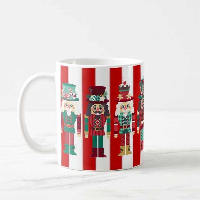 Caneca de café do Natal dos quebra-nozes Presente  (Esquerda)