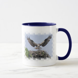 Caneca de café do ninho do Osprey