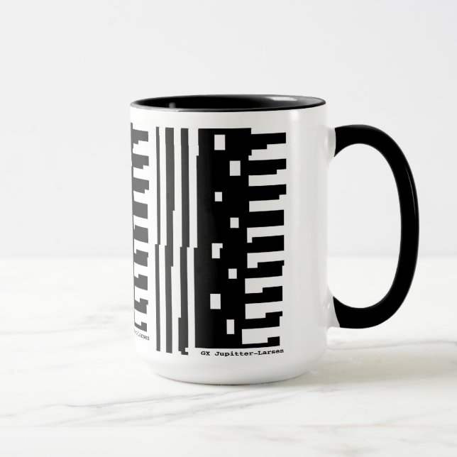 Caneca de café do oficial GX Jupitter-Larsen (Direita)