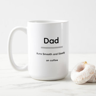 Caneca de café do papai – Funciona suave e constan