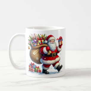 Caneca de Café do Papai Noel