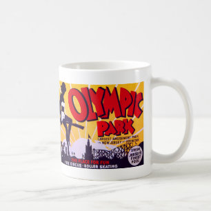 Caneca de café do parque olímpico - Irvington, N