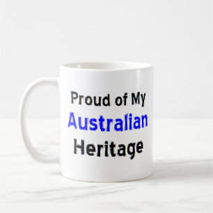 caneca de café do patrimônio australiano