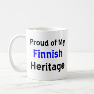 caneca de café do patrimônio finlandês