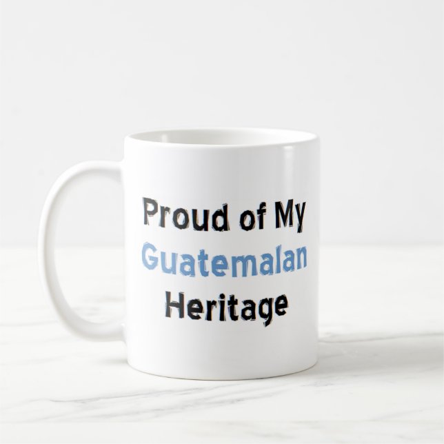 caneca de café do patrimônio guatemalteco (Esquerda)