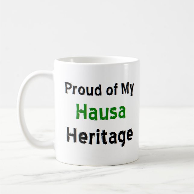 caneca de café do patrimônio hausa (Esquerda)