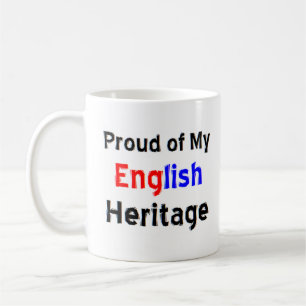 caneca de café do patrimônio inglês