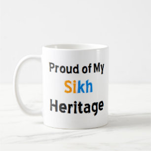 caneca de café do patrimônio Sikh
