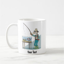 Caneca de Café do Pescador