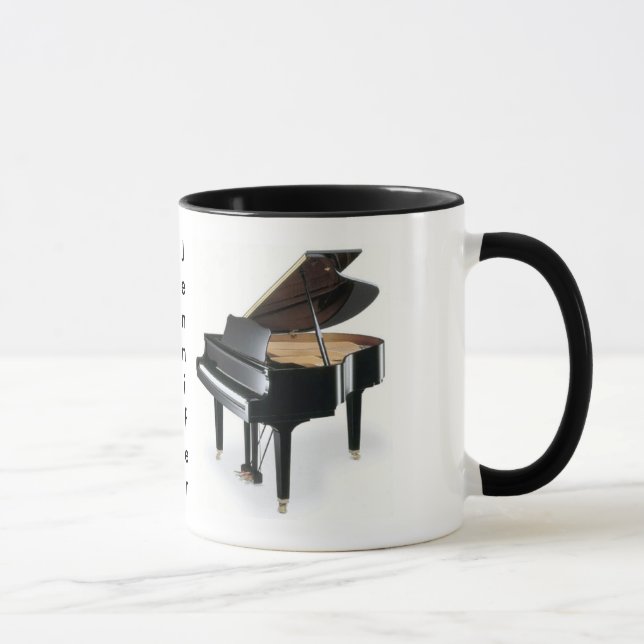 Caneca de café do piano (Direita)