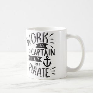 Caneca de café do pirata
