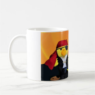 Caneca de Café do Pirata Danny Duck