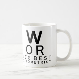 Caneca de café do presente do optometrista do