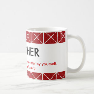 Caneca de café do professor