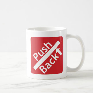 Caneca de café do PushBack