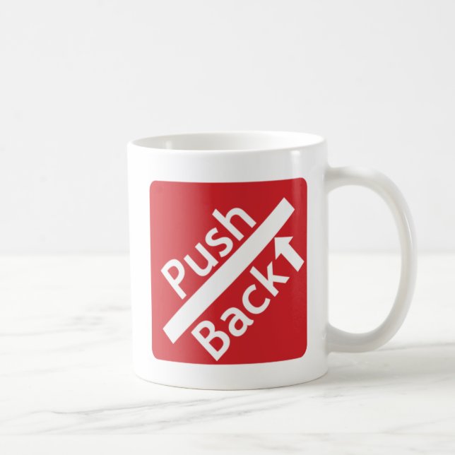 Caneca de café do PushBack (Direita)