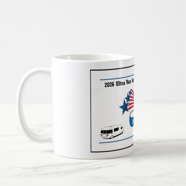 Caneca de café do Rali de 2026 (Esquerda)