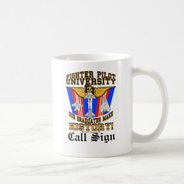 Caneca de café do RATO A-10 - (cor clara) (Direita)