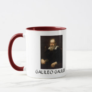 Caneca de café do retrato de Galileo Galilei