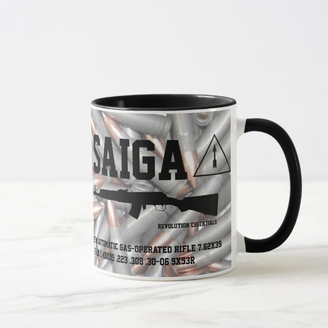 Caneca de café do rifle de Saiga (Direita)